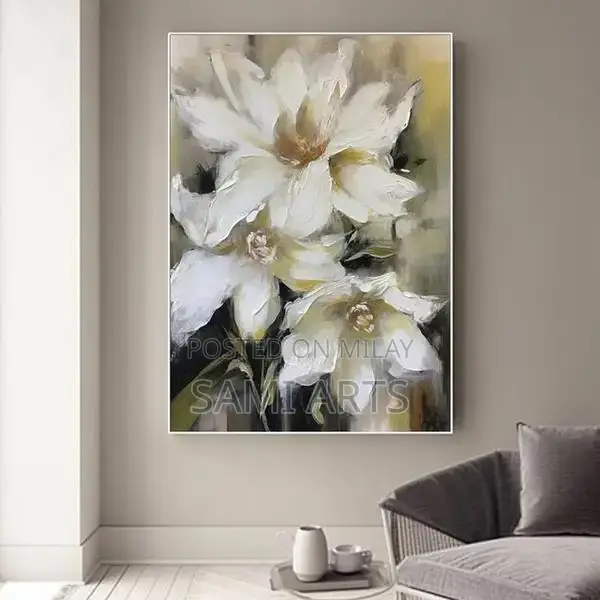 Handmade Abstract Acrylic Painting Canvas Art