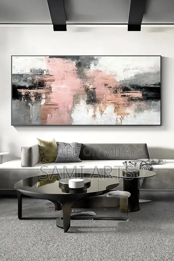 Handmade Abstract Acrylic Painting Canvas Art