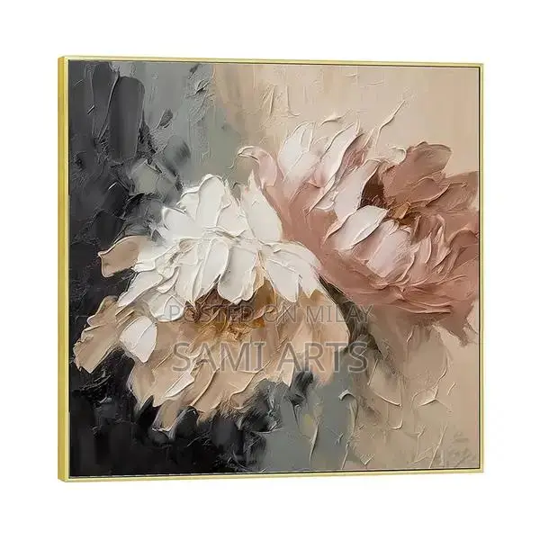 Handmade Abstract Acrylic Painting Canvas Art