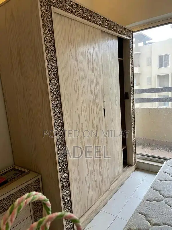 Wooden Bed Frame - Bedroom Furniture Set