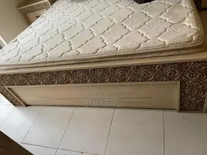 Wooden Bed Frame - Bedroom Furniture Set