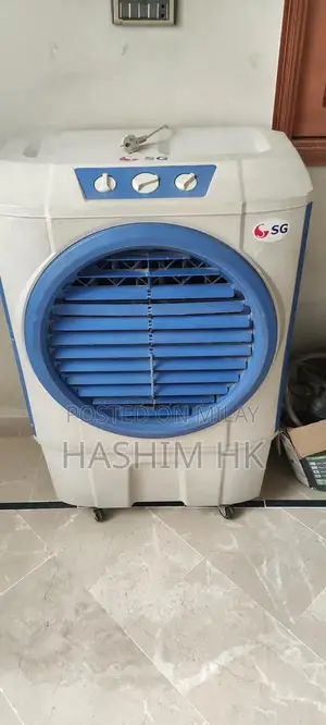 Photo - Portable Air Cooler with Ice Compartment and Cooling Features