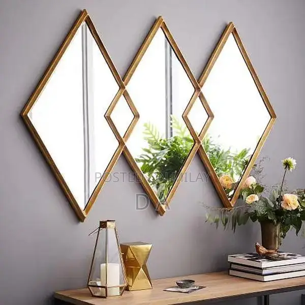 Decorative Mirrors and Wall Design Wooden Panels