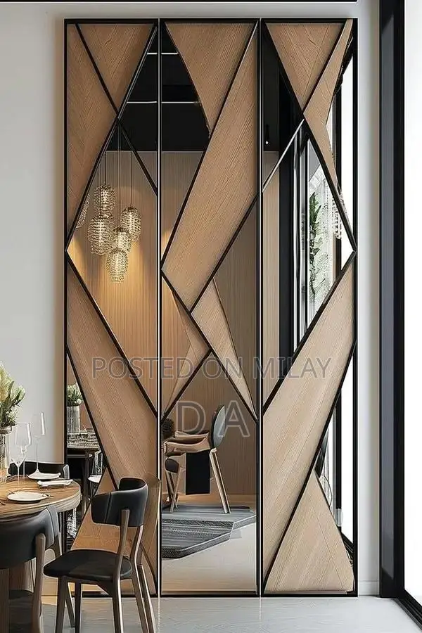 Decorative Mirrors and Wall Design Wooden Panels