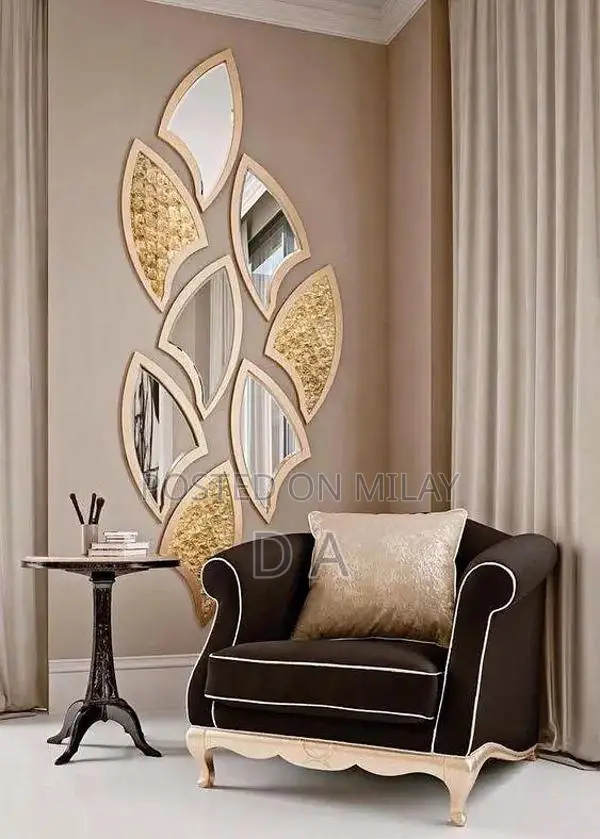 Decorative Mirrors and Wall Design Wooden Panels