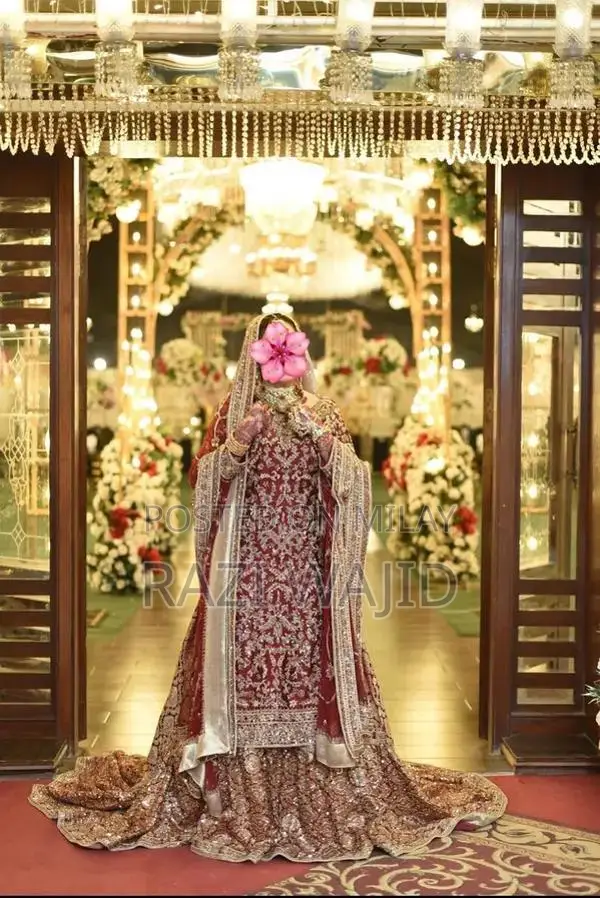 Red Bridal Lehenga - Traditional Wedding Barat Outfit