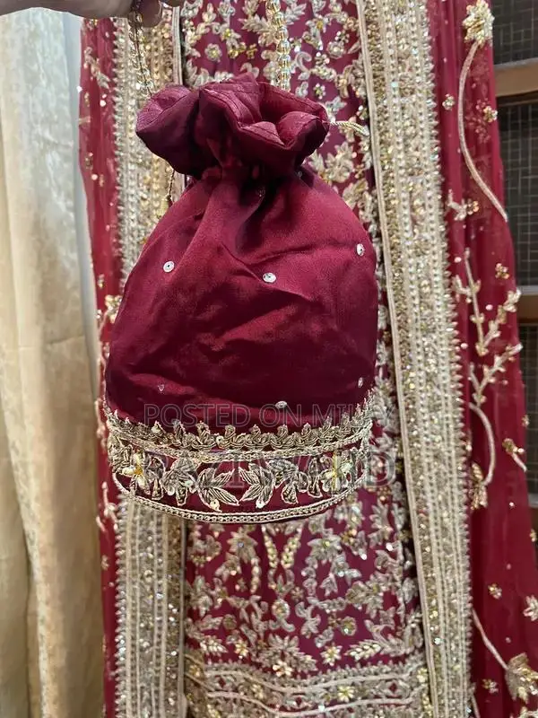 Red Bridal Lehenga - Traditional Wedding Barat Outfit