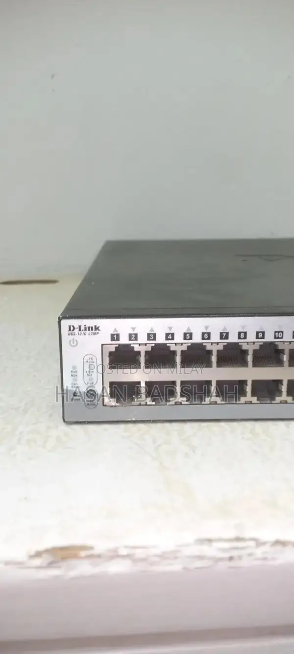 D-Link 48-Port PoE Managed Network Switch