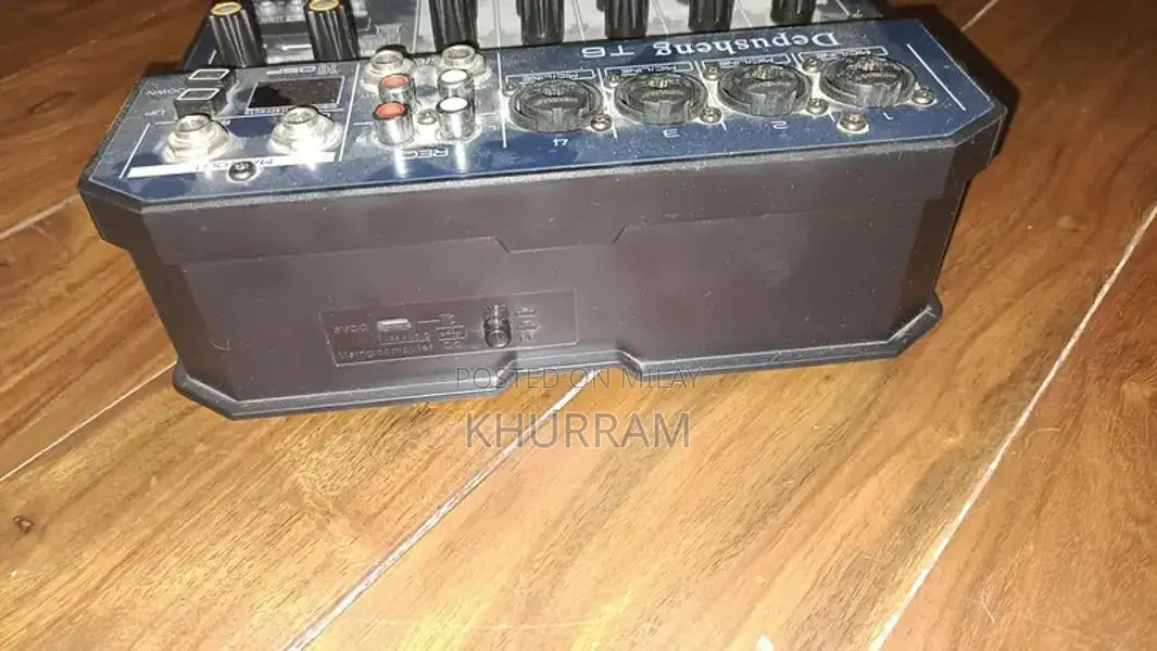 Depusheng T6 Professional Audio Mixing Console