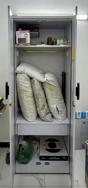 Sturdy Double Door Wooden Cupboard in Excellent Condition