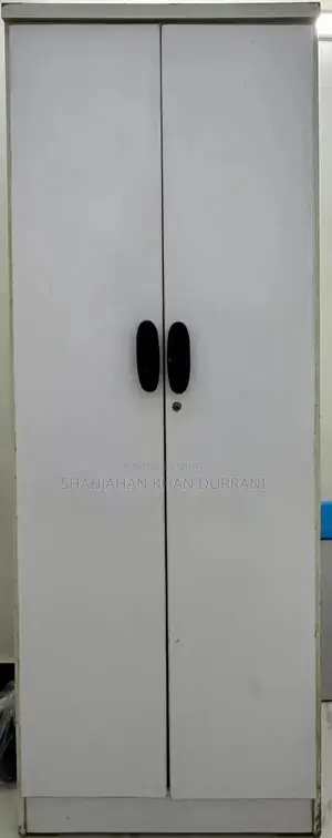 Sturdy Double Door Wooden Cupboard in Excellent Condition