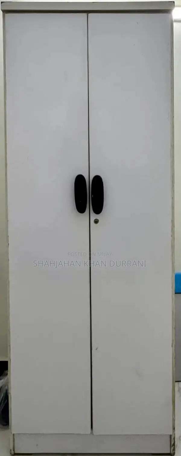 Sturdy Double Door Wooden Cupboard in Excellent Condition