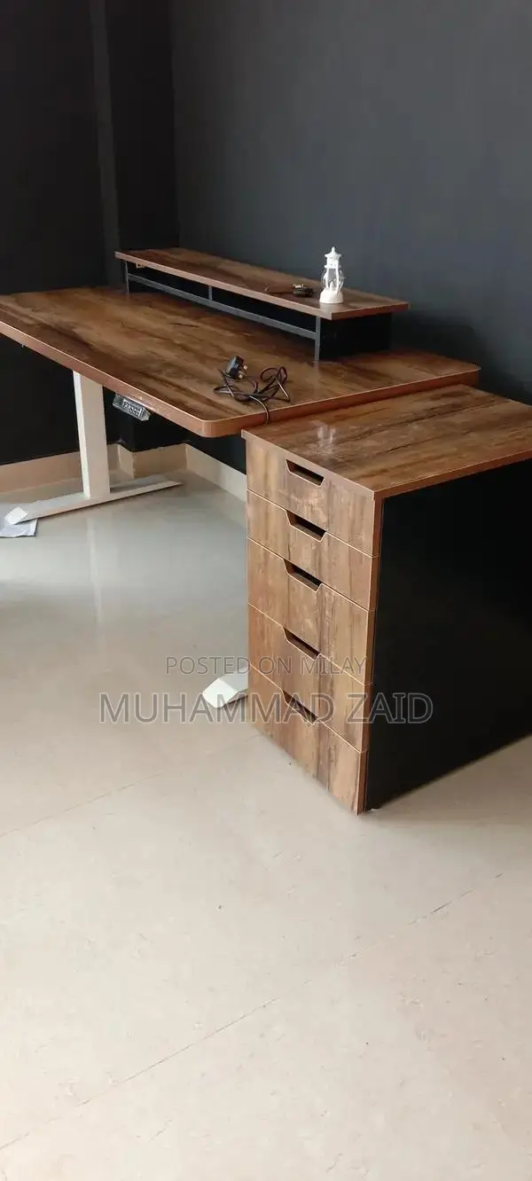 Electric Height Adjustable Table with Motor - 2x4 ft