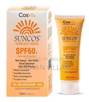 Photo - High Protection Sunblock SPF 60+ Medicated Sunscreen