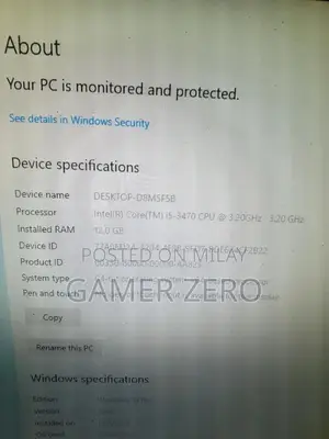 Photo - Intel Core i5 3rd Gen Gaming Desktop PC with Graphics Card