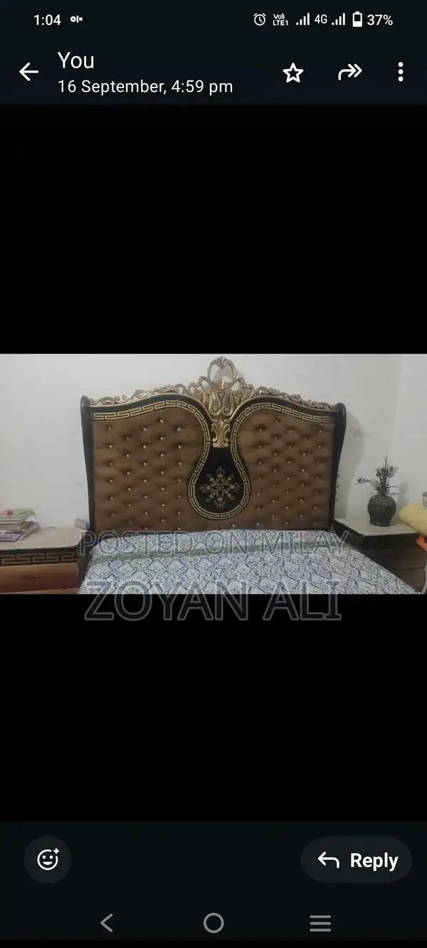 Bedroom Furniture Set with Side Table and Dressing Table