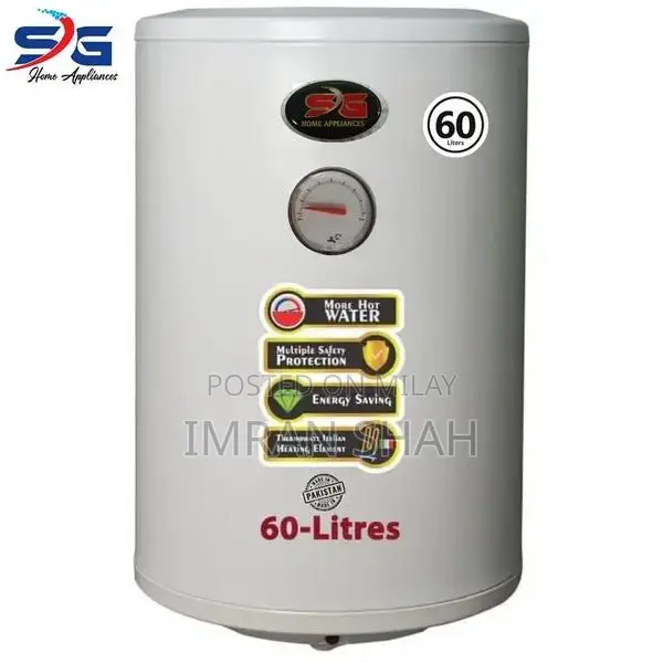 60L Italian Element Electric Water Geyser - Wall Mounted Heater