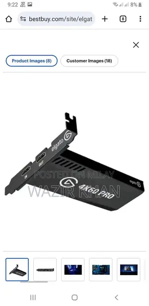 Elgato HD Game Capture Card MK.2 for Streaming