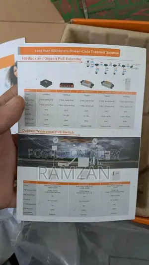 PoE Multi-Port Network Ethernet Switch