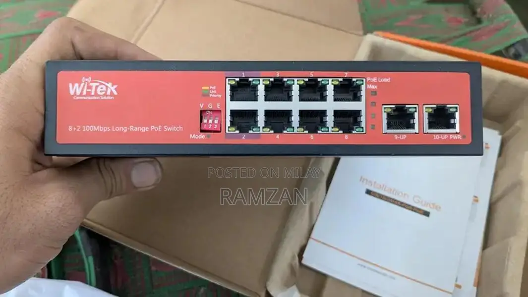 PoE Multi-Port Network Ethernet Switch