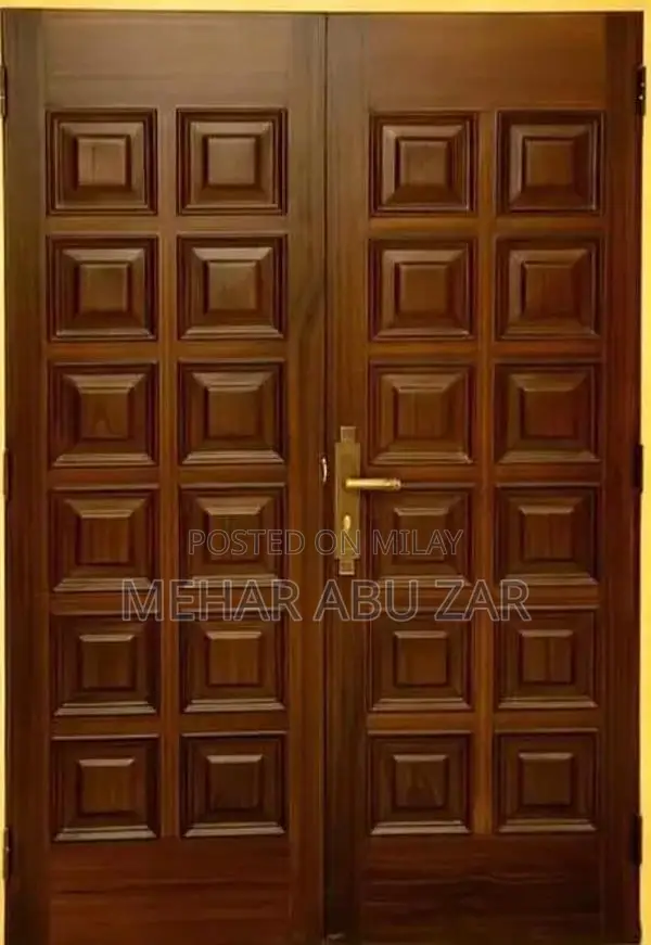 Multi-Material Interior and Exterior Doors: Fiber, Wood, PVC Options