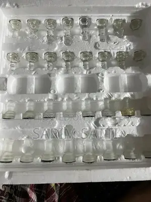 Elegant Glass Chess Set with Classic Design