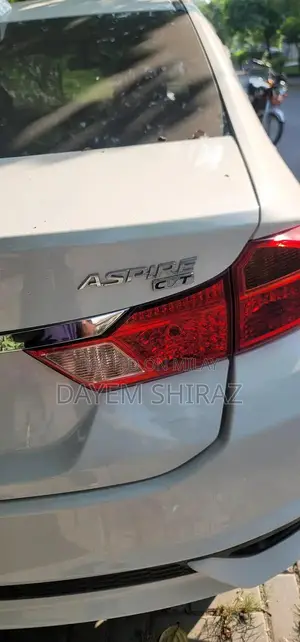 Honda City Aspire White Sedan Automatic Transmission