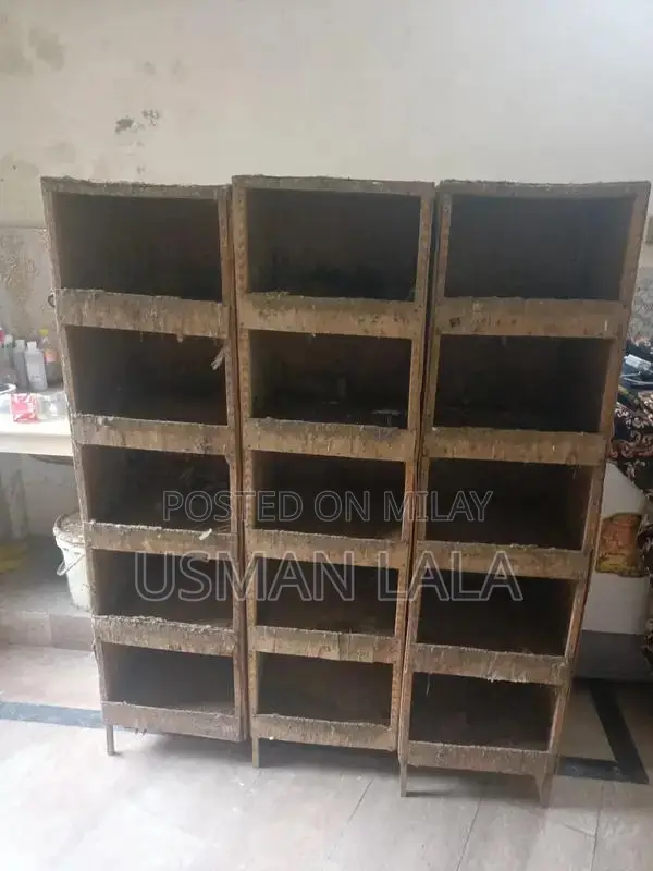 Wooden Pigeon Cage - Traditional Bird Housing Solution