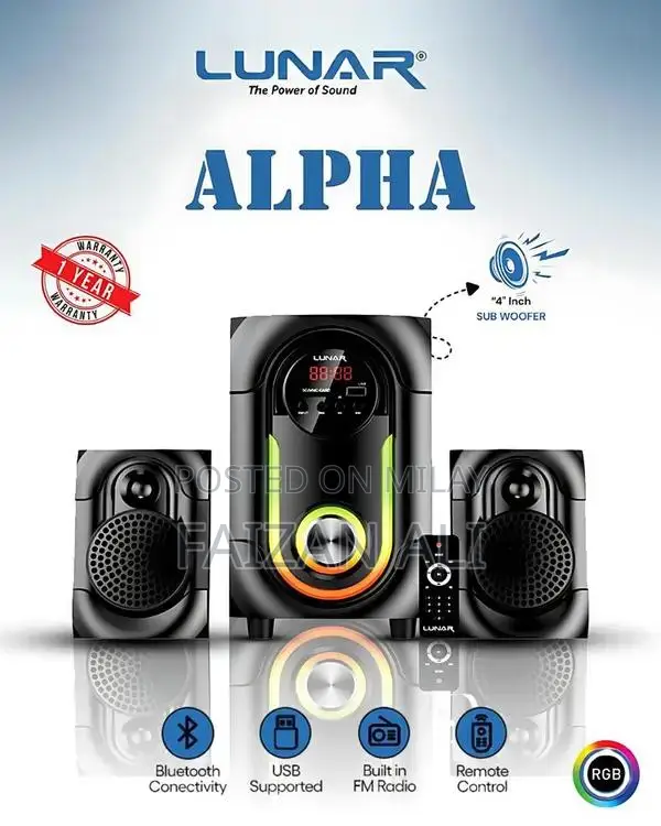 Portable Bluetooth Speaker with High-Quality Sound