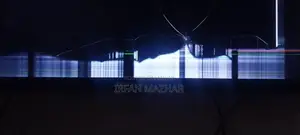 Smart TV with Damaged Display Panel and Functioning Components