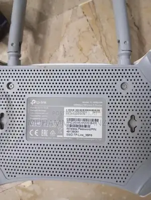 TP-Link Router with Power Adapter and Original Packaging