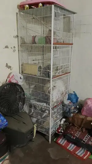 Small Pet Cage with Nesting Boxes