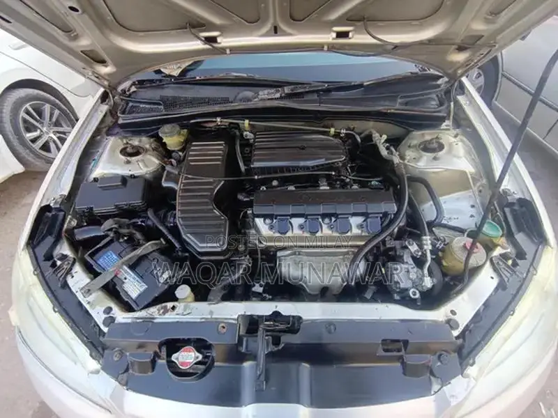 2005 Honda Civic EXI Manual Silver Sedan