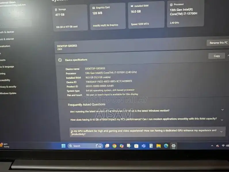 Lenovo Thinkbook 13th Gen Laptop with Premium Features