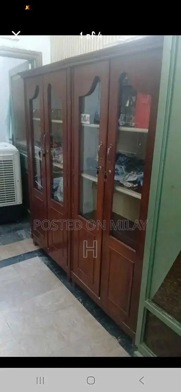 Bartano Wali Almari Wooden Storage Cabinet Divider