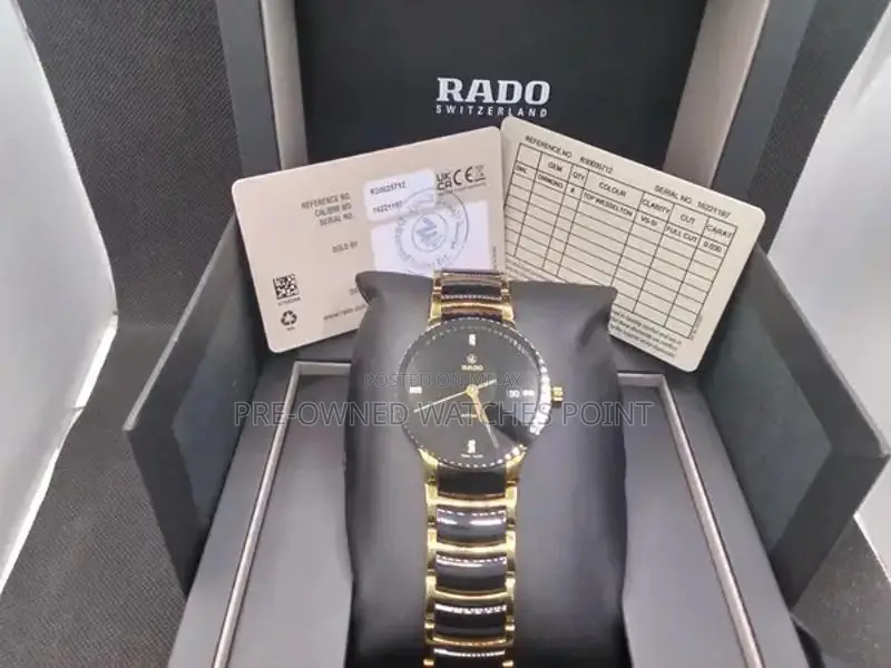 Rado Centrix Automatic Diamond Dial Steel Ceramic Luxury Watch