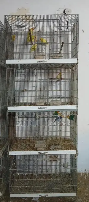 Sturdy Iron Angle Pet Cage for Small Animals