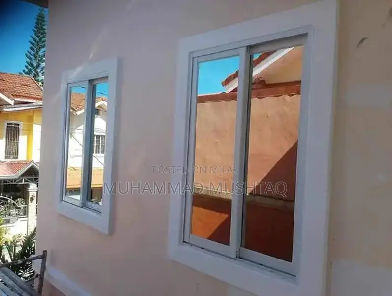 Aluminium Glass Window Partition Terrace Door 12mm