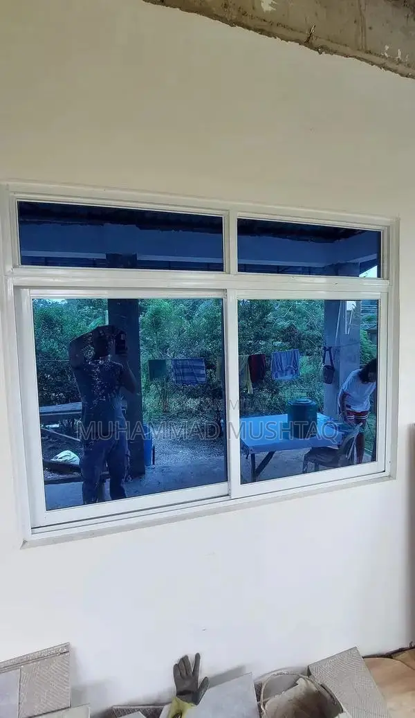 Aluminium Glass Window Partition Terrace Door 12mm