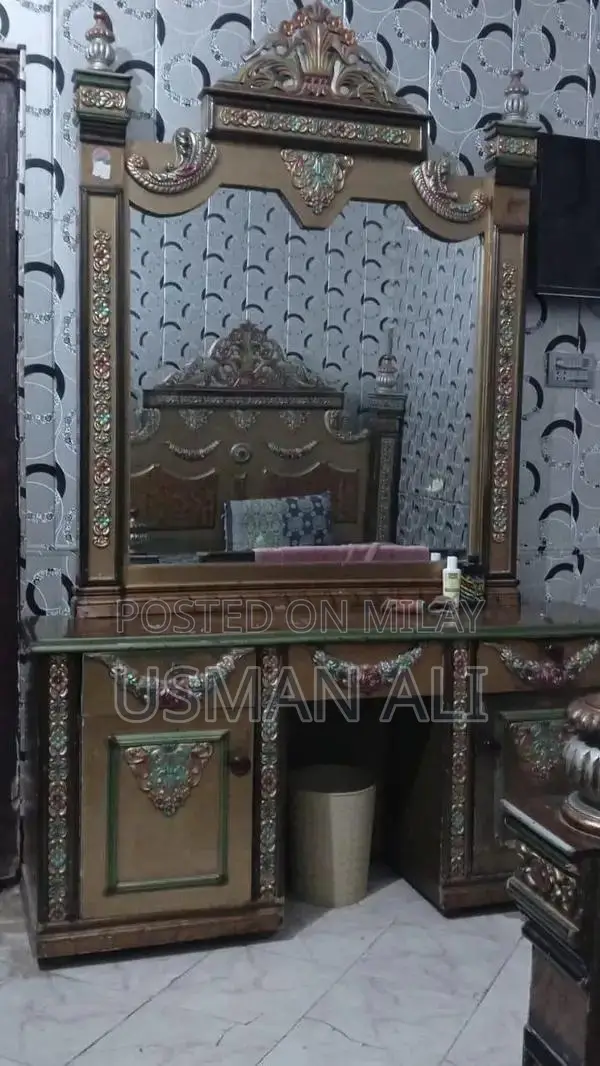 Bedroom Furniture Set - Bed Frame and Dressing Table