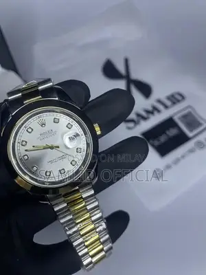 Luxury Swiss Rolex Analog Dress Watch - Elegant Timepiece for Professi