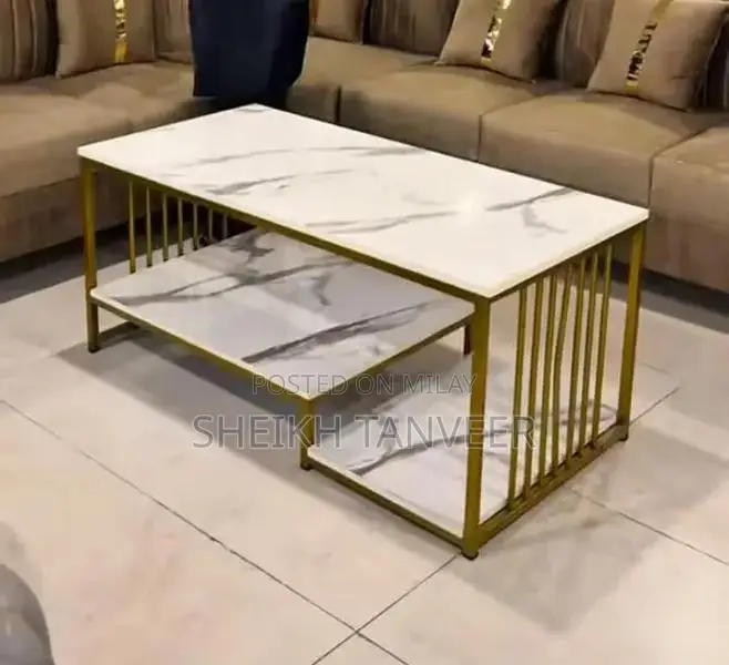 Solid Center Table - Sturdy and High-Quality Living Room Furniture