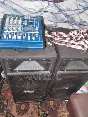 Photo - Echo Sound System with Speakers and Amplifier