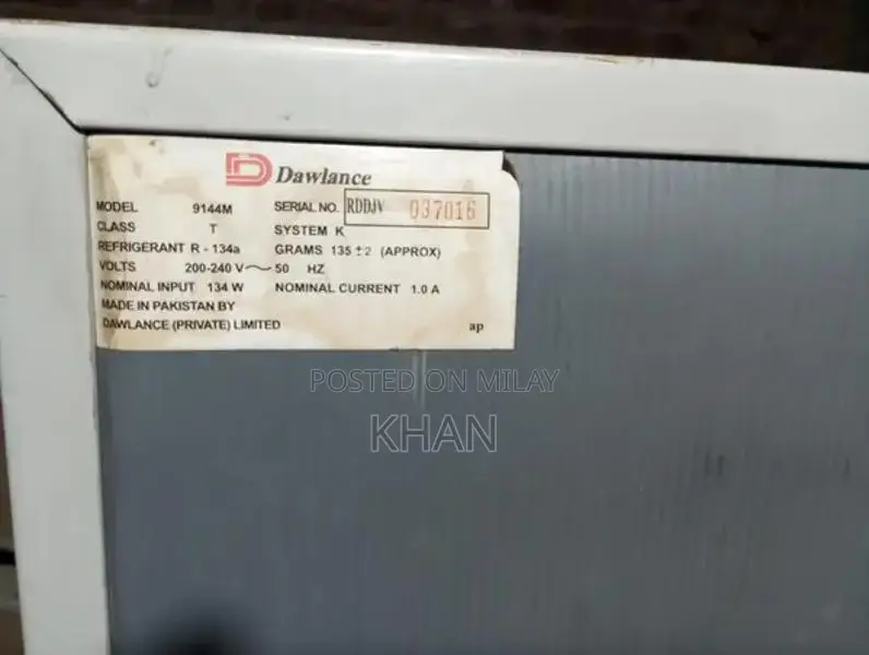 Dawlance Refrigerator with Potential Compressor Issue