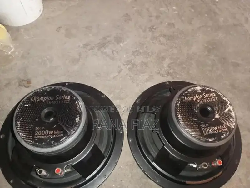 Besar 2000W Two-Speaker Audio System 12-Inch