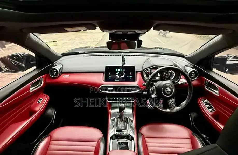 MG HS 2021 Compact SUV - Black with Red Interior