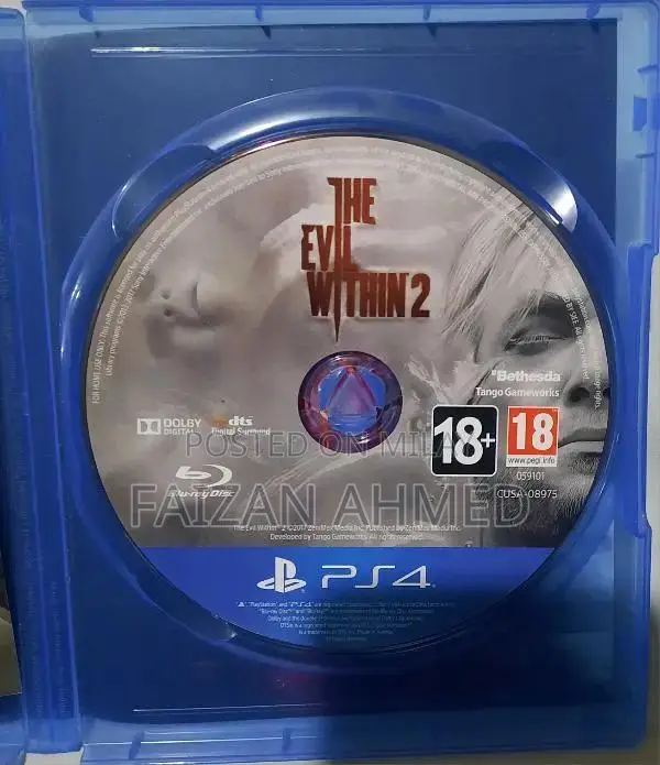 Evil Within 2 Survival Horror Game for PlayStation 4