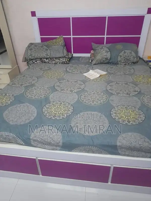 Complete Bedroom Furniture Set with Side Table and Study Desk