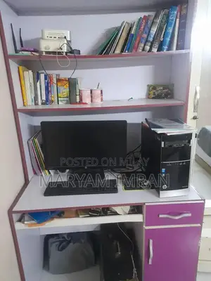 Complete Bedroom Furniture Set with Side Table and Study Desk