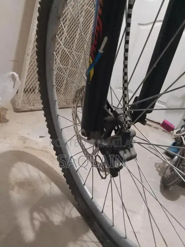 Morgan Cycle 26-Inch Blue Mountain Bike with Disk Brakes